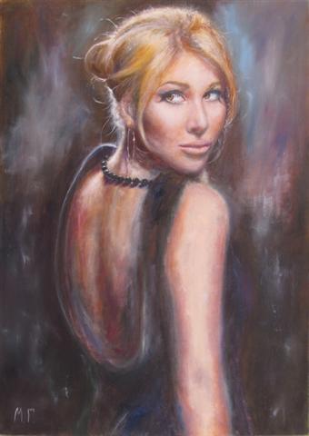 2500  for sale. Sasha l. 50х70 cm. oil on canvas Small